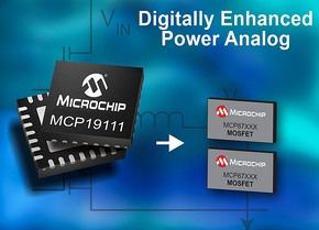 Microchip представи първия аналогов контролер за управлениe на захранвания с интегриран микроконтролер