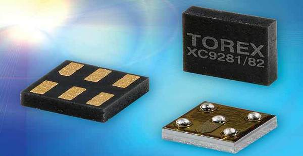 TOREX XC9281/82 - най-малкият 600 mA понижаващ DC/DC преобразувател в света