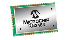 Модул с RN2483 с безжична технология LoRa